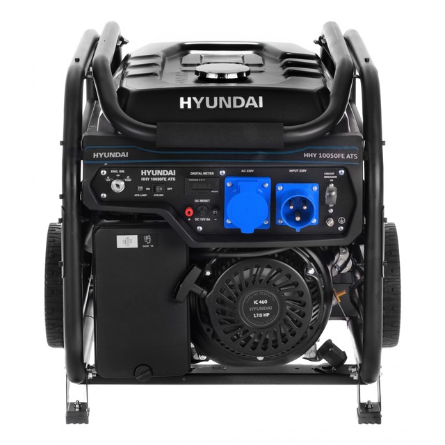Генератор Hyundai HHY 10050FE ATS 8.5кВт, черный