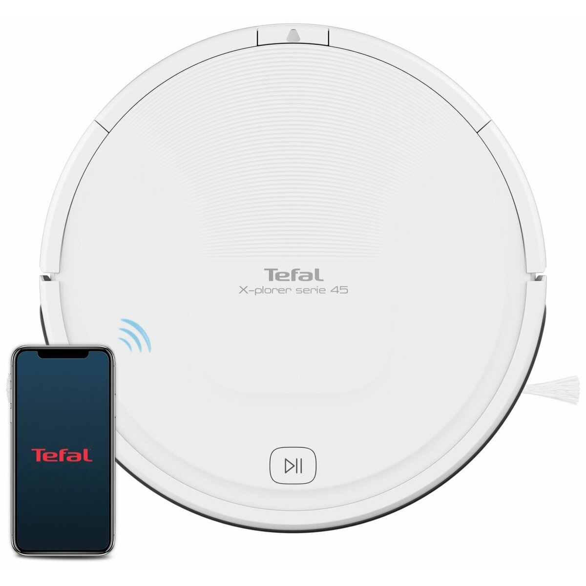 Пылесос-робот Tefal X-Plorer Serie 45 RG8227WH, белый