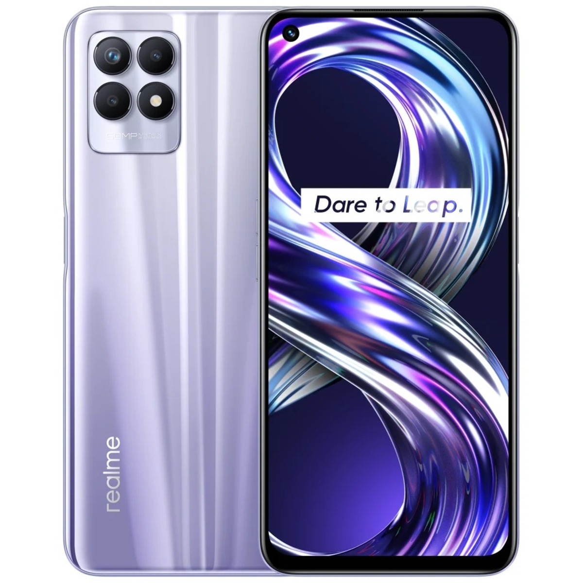 Смартфон realme 8i 4/64Gb (NFC) (Цвет: Space Purple)