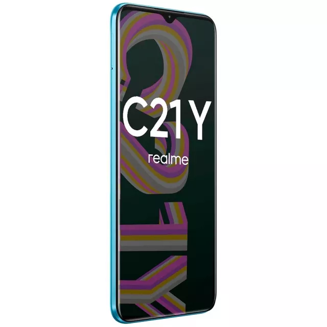 Смартфон realme C21Y 3/32Gb (NFC) (Цвет: Cross Blue)