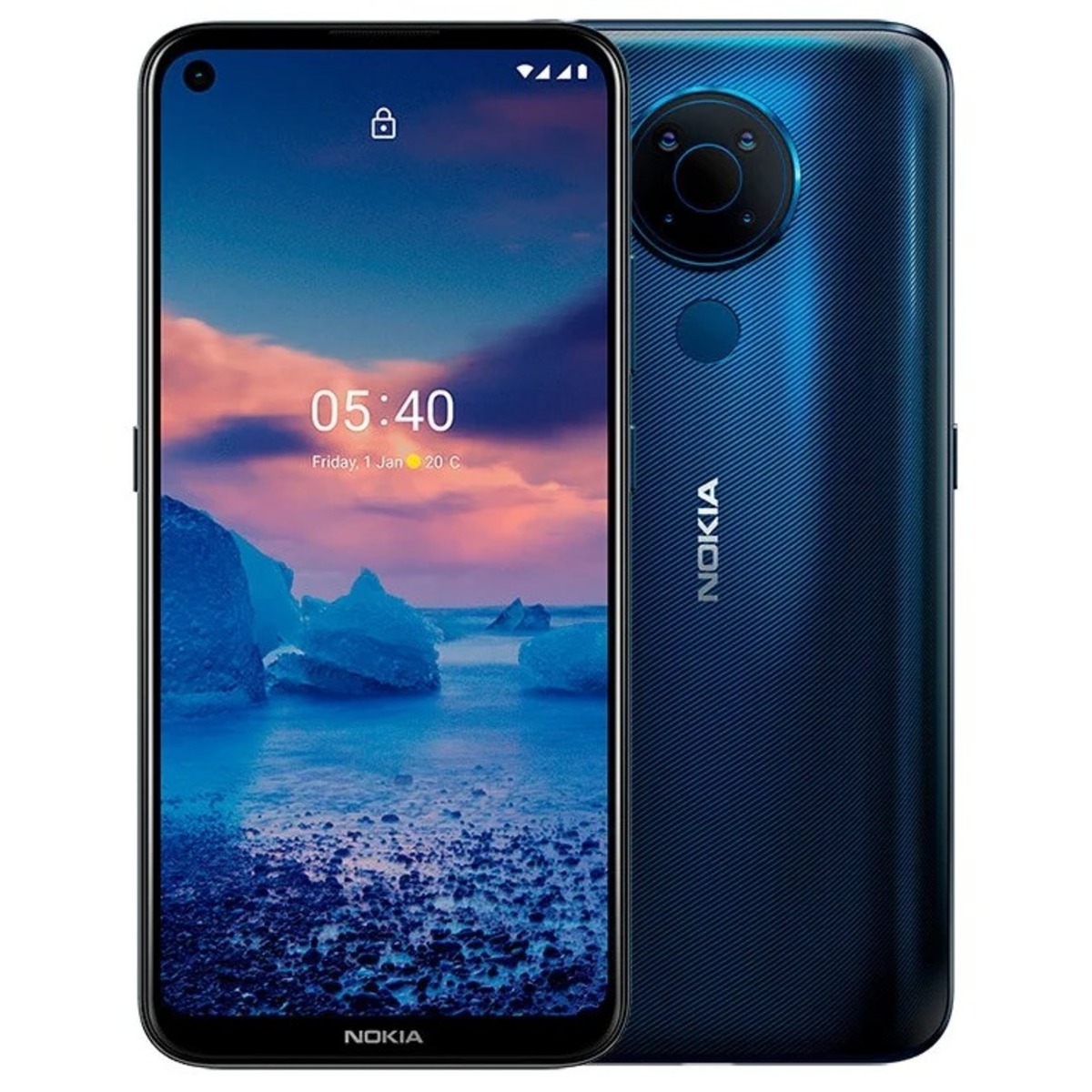 Смартфон Nokia 5.4 6/64Gb (NFC) (Цвет: Polar Night)