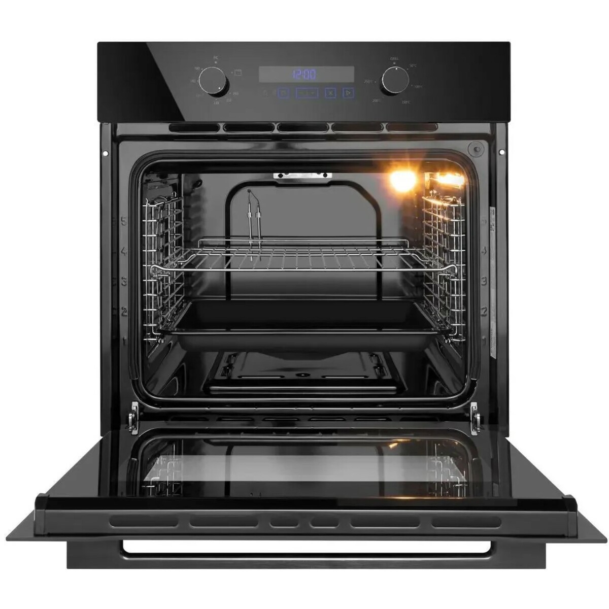 Духовой шкаф Maunfeld MOGM703B2, черный