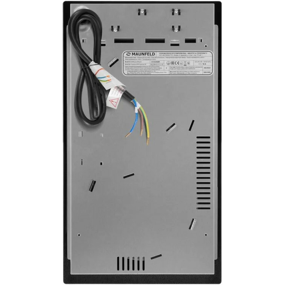 Варочная панель Maunfeld CVCE292BK, черный