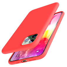 Чехол-накладка Devia Nature Series Silicone Case для смартфона iPhone 11 Pro (Цвет: Red)