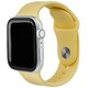 Ремешок силиконовый VLP Silicone Band Soft Touch для Apple Watch 42/44 mm (Цвет: Yellow)