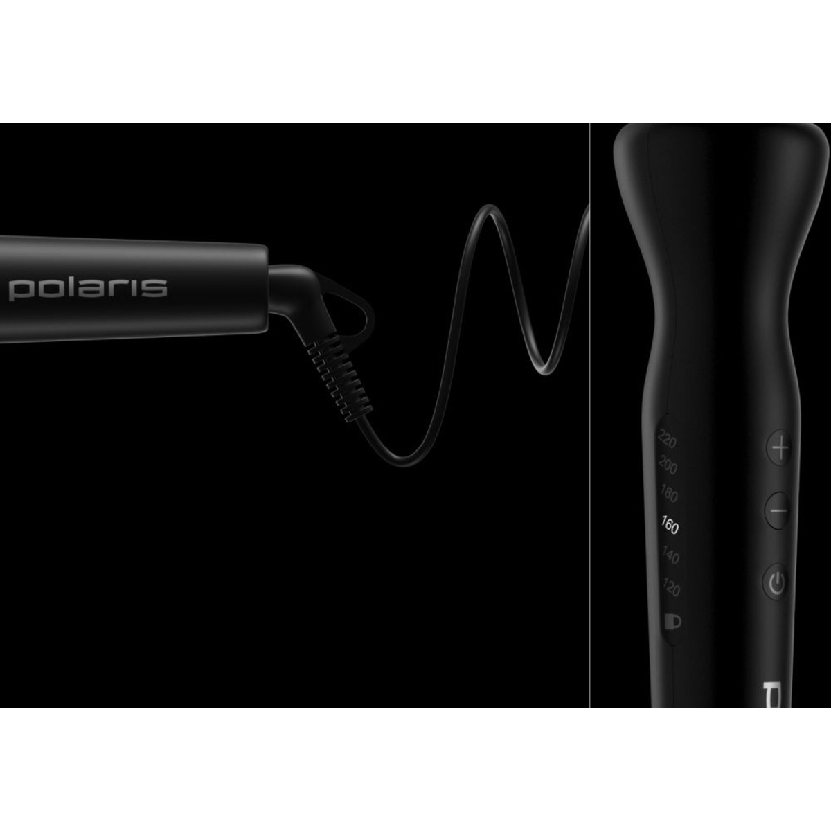 Щипцы Polaris PHS 1509TAi stick Argan Therapy PRO (Цвет: Black)