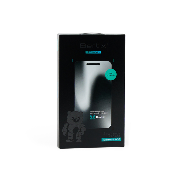 Cтекло защитное BERTIX Prime для Iphone 16 Pro / 17, глянцевое Cтекло защитное BERTIX Prime для Iphone 16 Pro / 17, глянцевое