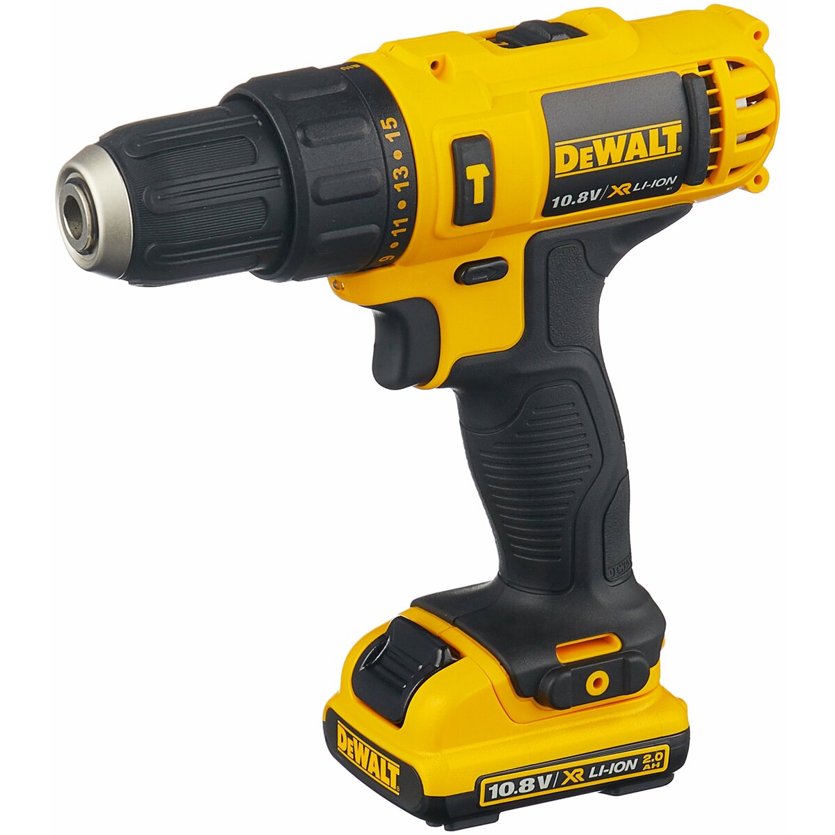 Шуруповерт DeWalt DCD716D2 (Цвет: Yellow)