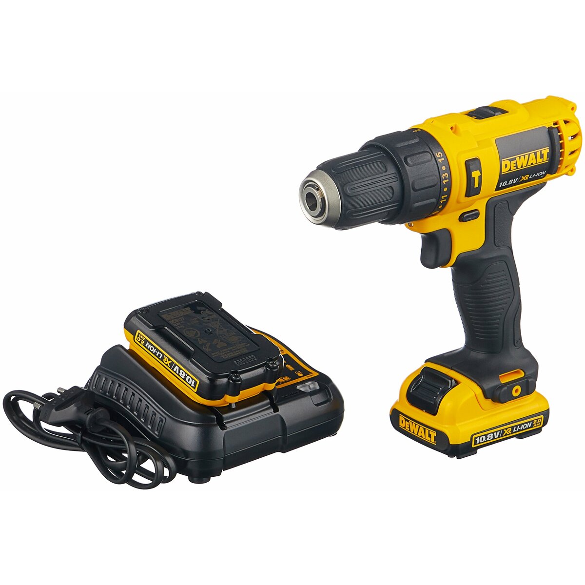 Шуруповерт DeWalt DCD716D2 (Цвет: Yellow)