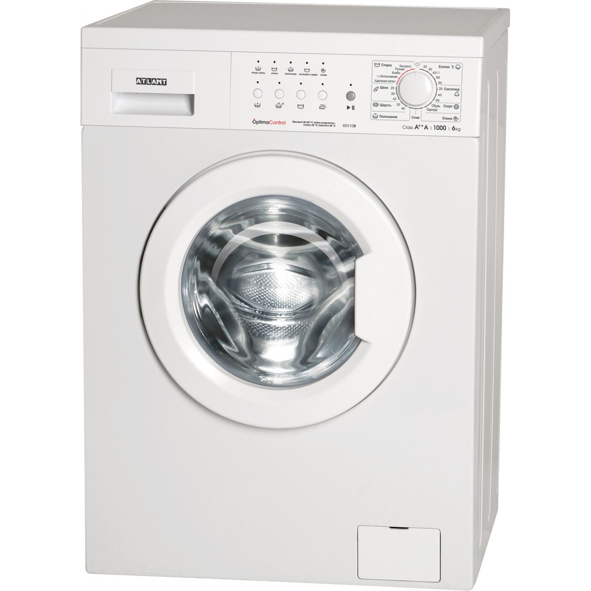 Стиральная машина ATLANT СМА-60 У 108-000 (Цвет: White)