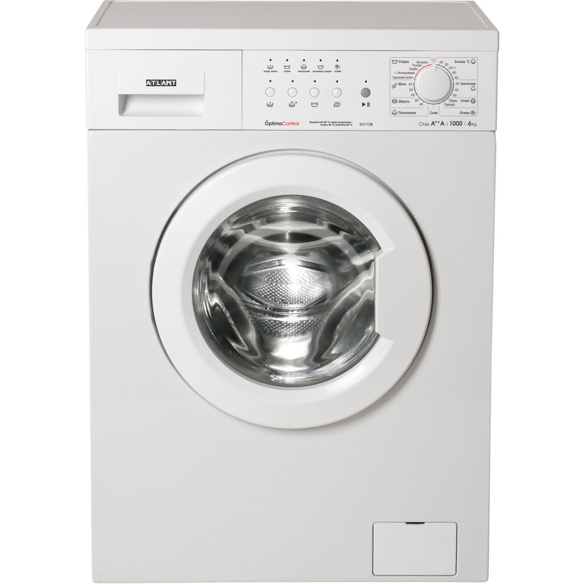 Стиральная машина ATLANT СМА-60 У 108-000 (Цвет: White)