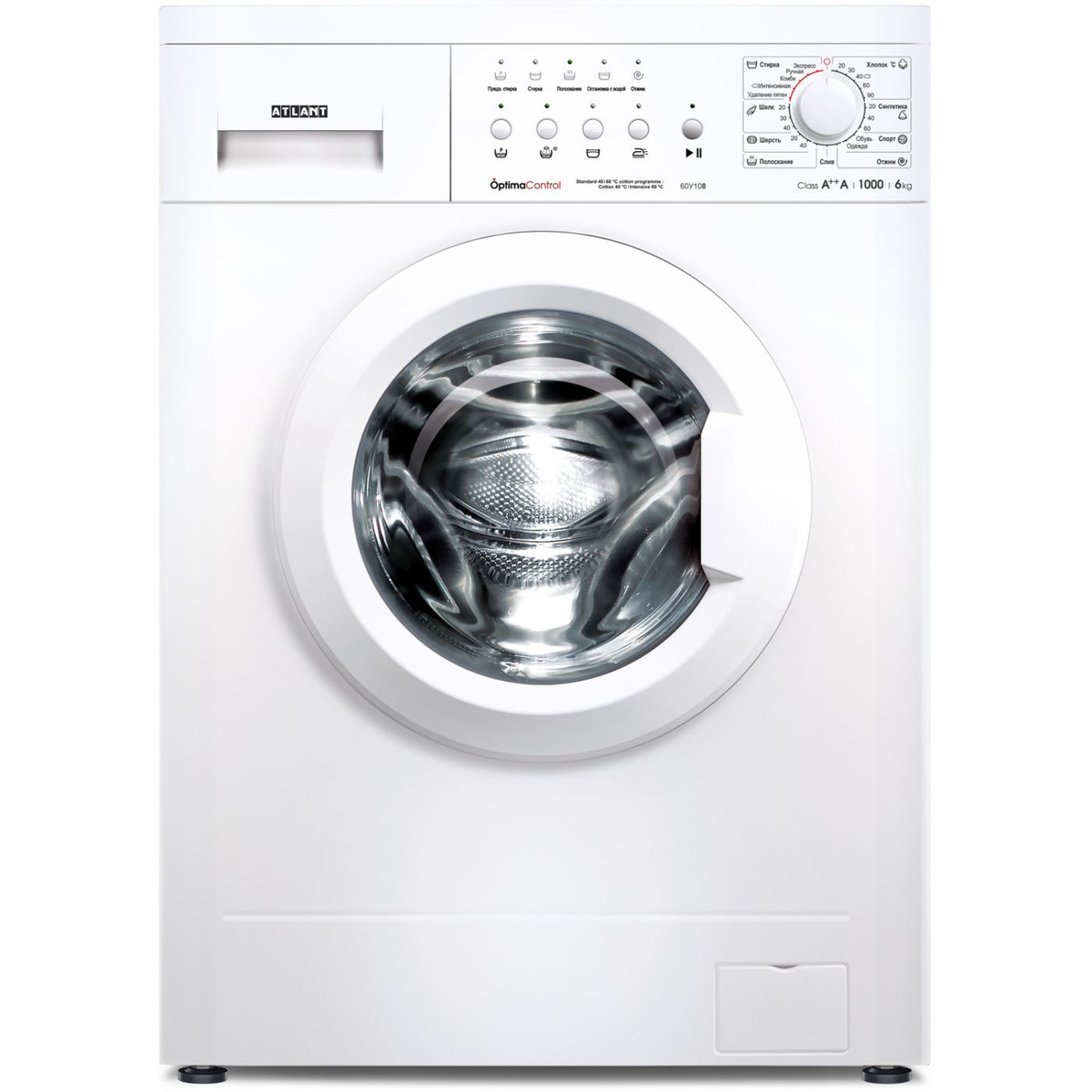 Стиральная машина ATLANT СМА-60 У 108-000 (Цвет: White)