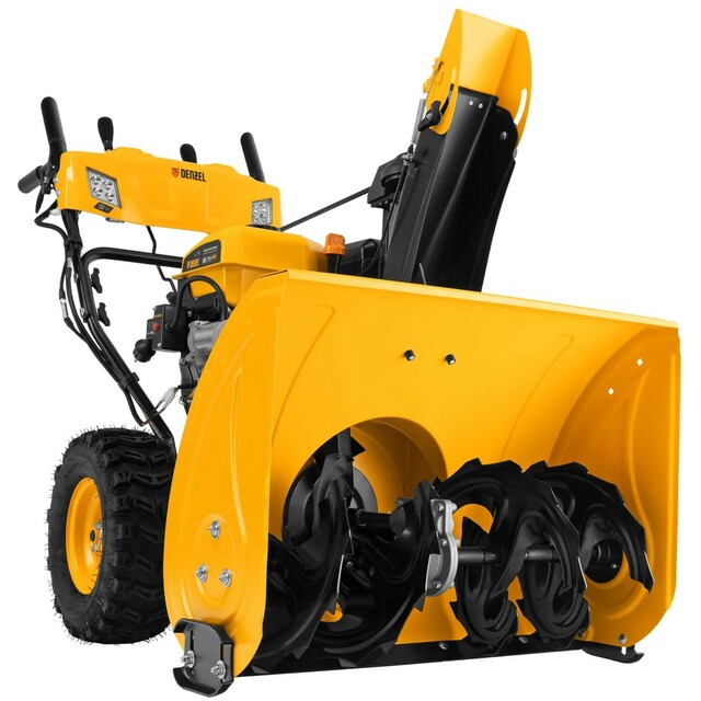 Снегоуборщик бензиновый Denzel SBL 711D PRO (Цвет: Yellow/Black)