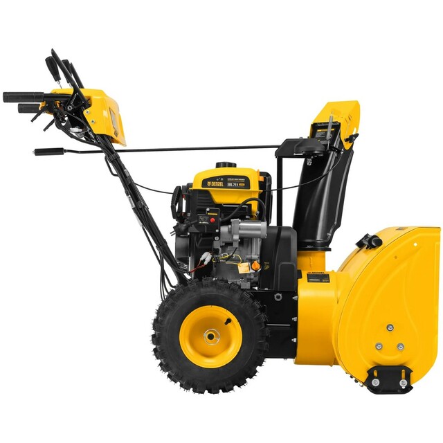Снегоуборщик бензиновый Denzel SBL 711D PRO (Цвет: Yellow/Black)