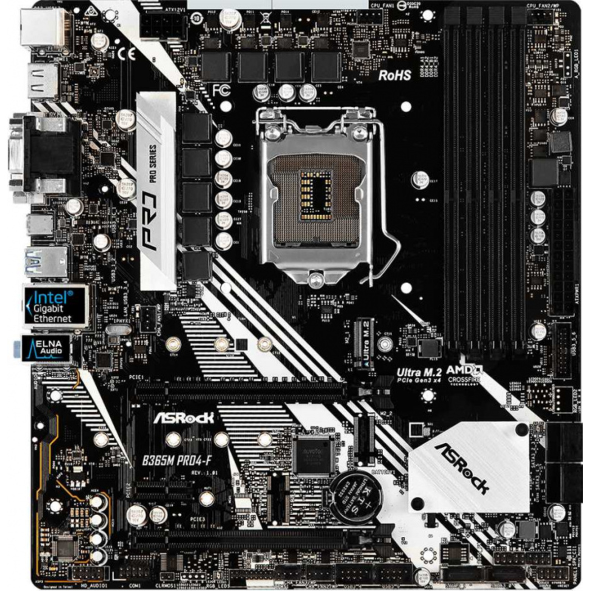 Материнская плата Asrock B365M PRO4-F