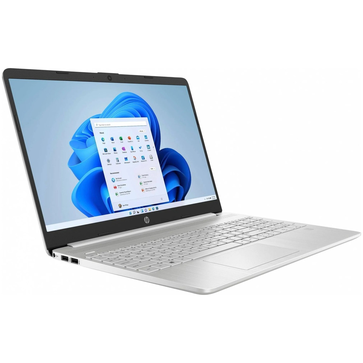 Ноутбук HP 15s-eq2124nw (AMD Ryzen 5 5500U  /  8Gb  /  DDR4  /  SSD512Gb  /  AMD Radeon Graphics  /  Windows 10 Home  /  Silver)