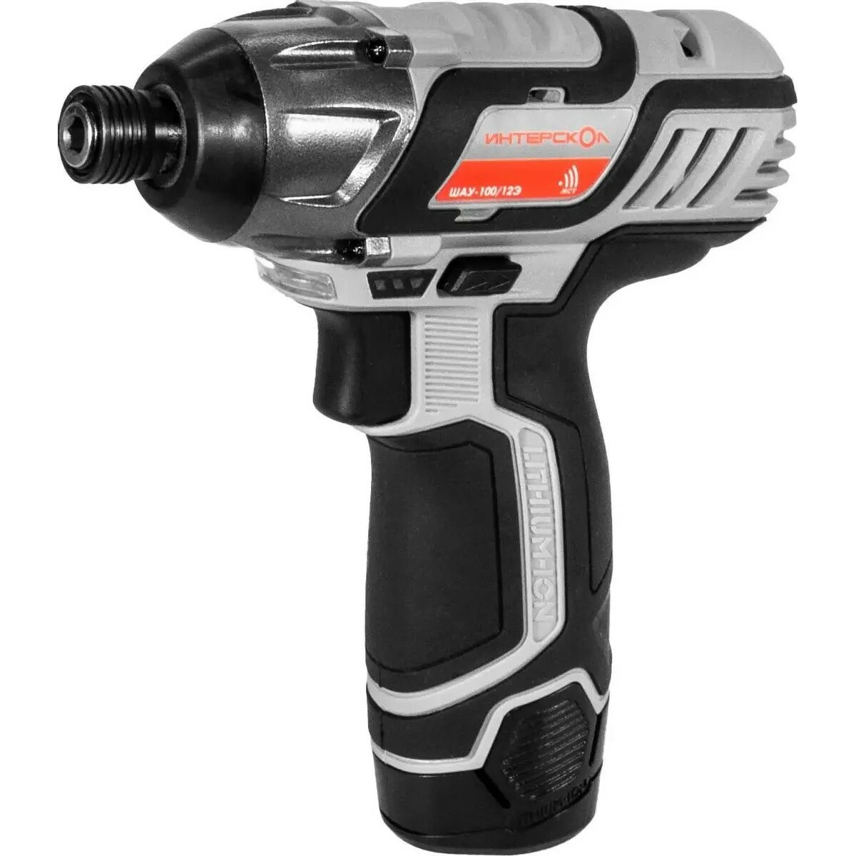 Шуруповерт Интерскол ШАУ-100 / 12Э (Цвет: Gray / Black)