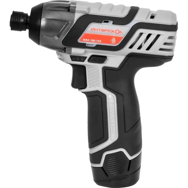 Шуруповерт Интерскол ШАУ-100/12Э (Цвет: Gray/Black)