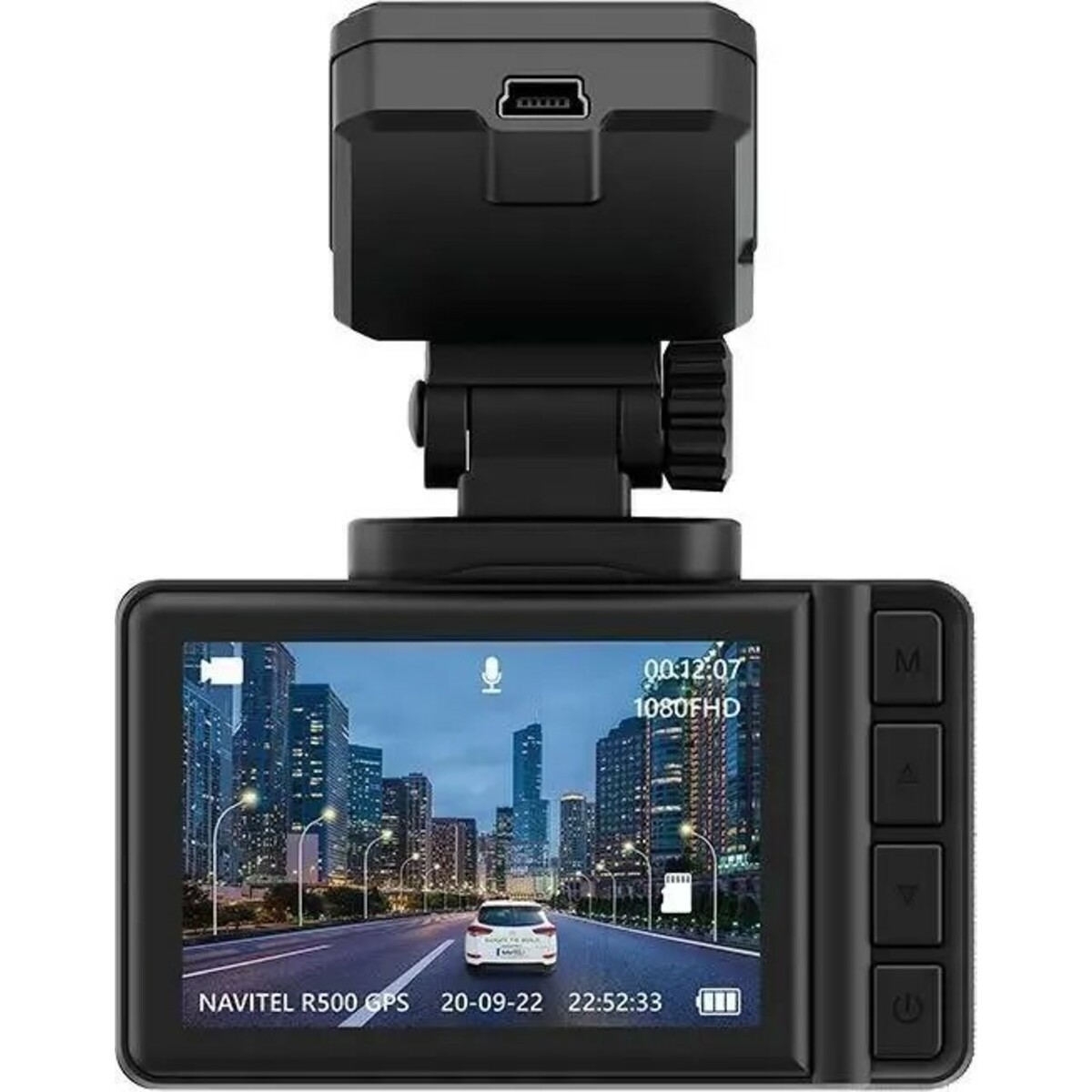 Видеорегистратор Navitel R500 GPS, черный 