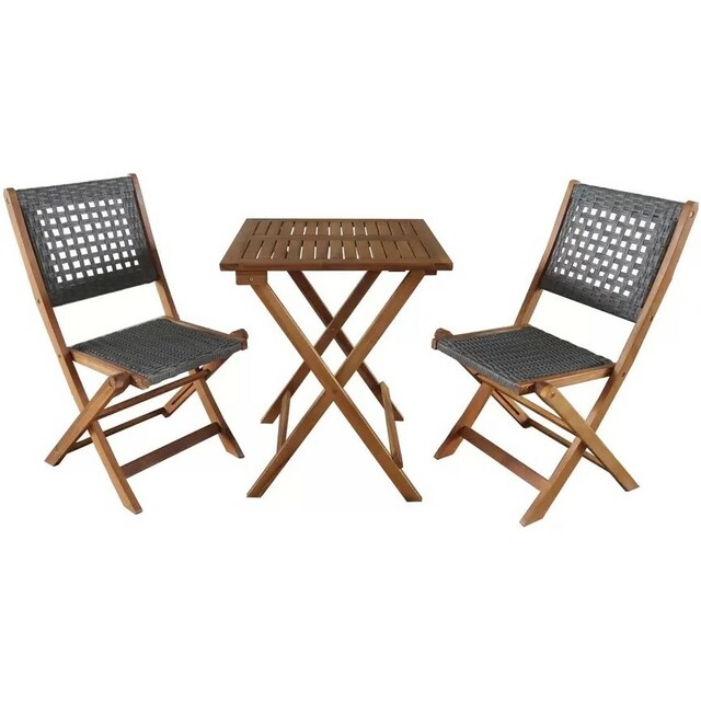 Набор садовой мебели Thinh Phu TP2104.0.1 (3 предмета) (Цвет: Brown / Gray)