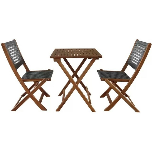 Набор садовой мебели Thinh Phu TP2104.0.1 (3 предмета) (Цвет: Brown/Gray)