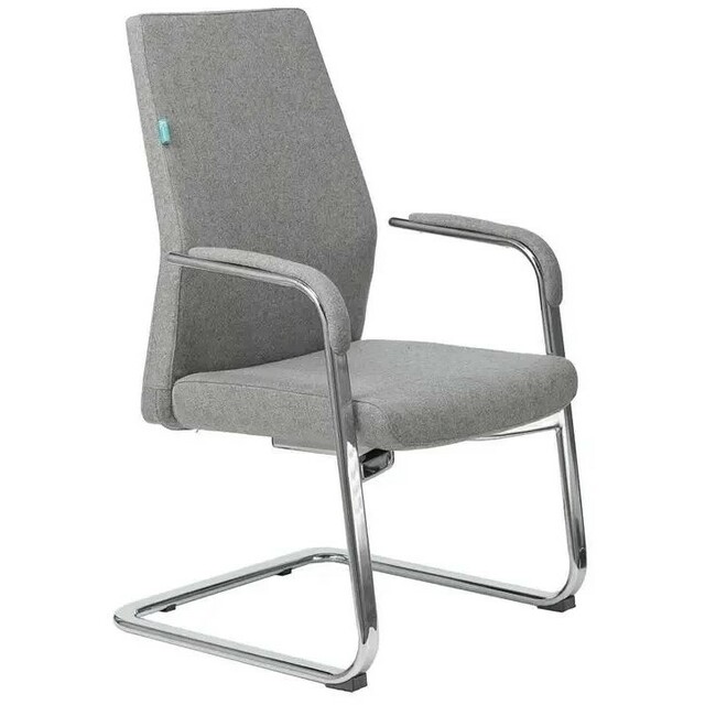 Кресло Бюрократ _JONS-LOW-V (Цвет: Gray)