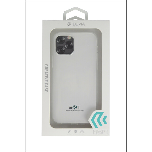 Чехол-накладка Devia Naked Case для смартфона iPhone 12/12Pro (Цвет: Crystal Clear)