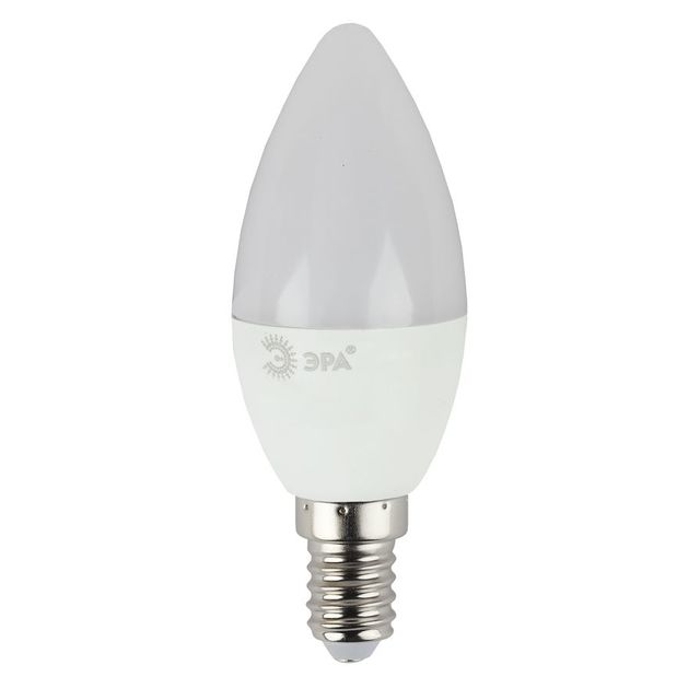 Лампа светодиодная Эра B35-9W-860-E14 9Вт цоколь:E14 6000K колба:B35 (упак.:3шт) 