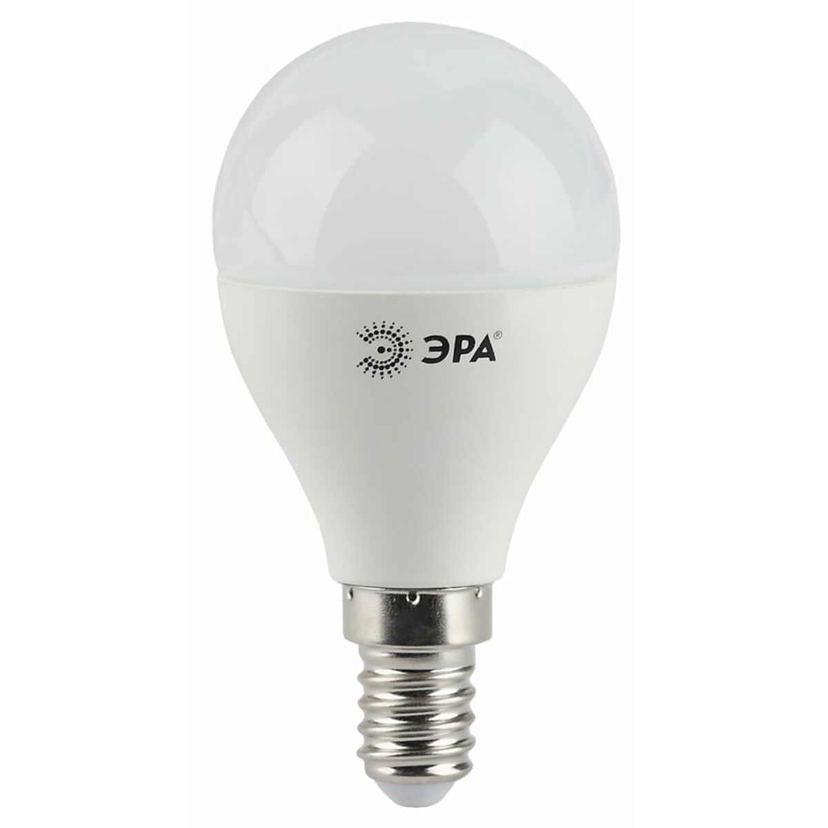 Лампа светодиодная Эра P45-9W-827-E14 9Вт цоколь:E14 2700K колба:P45 (упак.:3шт) 