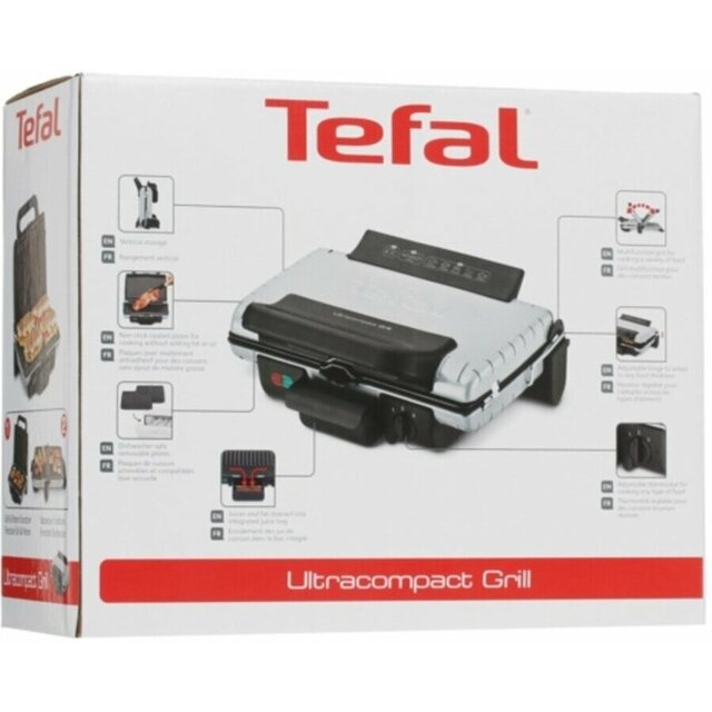 Гриль Tefal ULTRACOMPACT 600 GC302B26 (Цвет: Grey / Black) Гриль Tefal ULTRACOMPACT 600 GC302B26 (Цвет: Grey / Black)