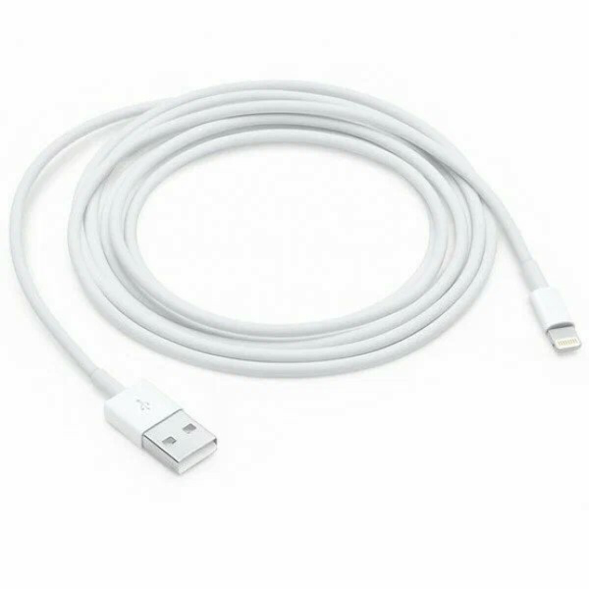 Кабель Apple Lightning to USB Cable 2m MD819, белый