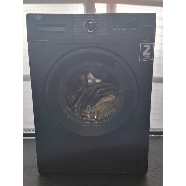 Стиральная машина Beko WSRE6512ZAA, черный
