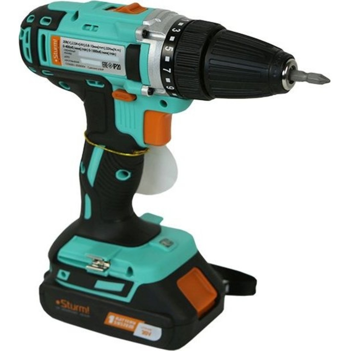 Дрель-шуруповерт Sturm! CD3620 (Цвет: Green)