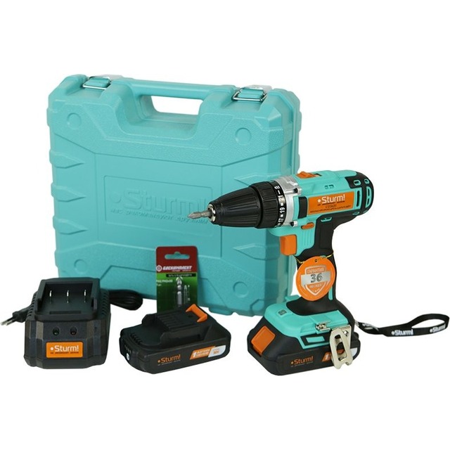 Дрель-шуруповерт Sturm! CD3620 (Цвет: Green) Дрель-шуруповерт Sturm! CD3620 (Цвет: Green)