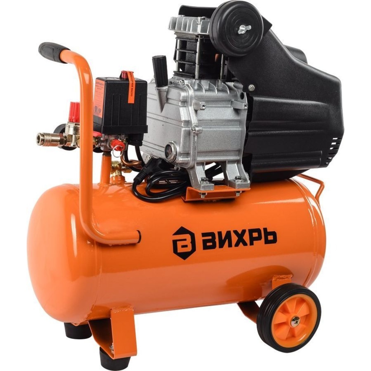 Компрессор поршневой Вихрь КМП-260 / 24 (Цвет: Orange)