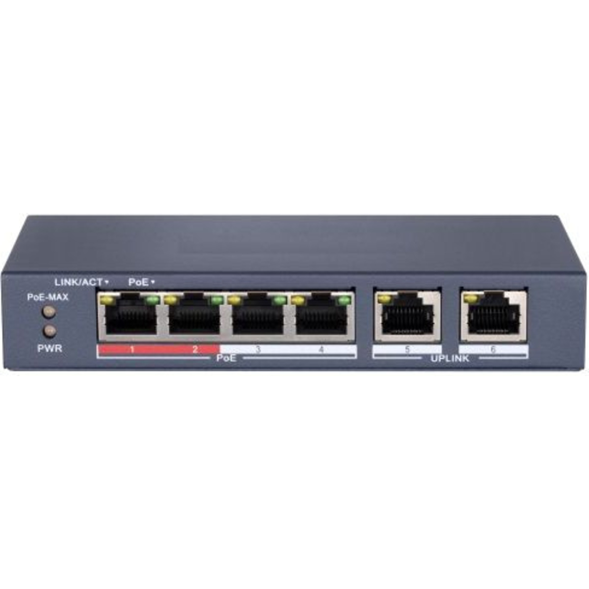 Коммутатор Hikvision HiWatch DS-S604P