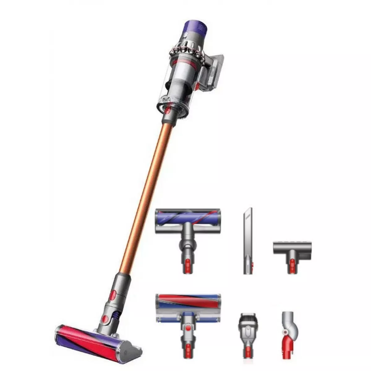 Пылесос Dyson Cyclone V10 Absolute (Цвет: Nickel/Cooper) (SV27)