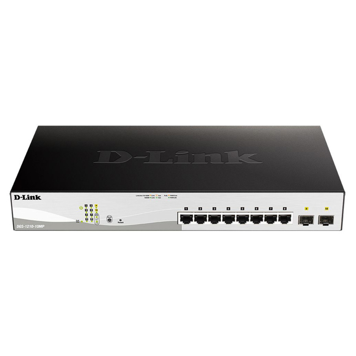 Коммутатор настраиваемый D-Link DGS-1210-10MP / F1A