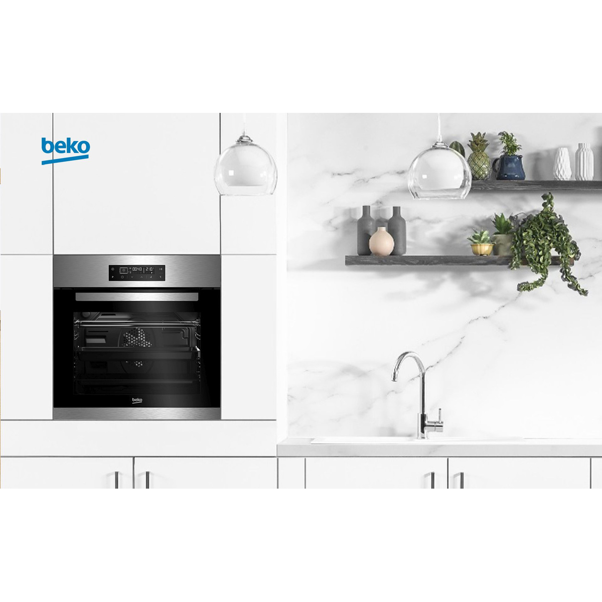 Духовой шкаф Beko BIR22400XMS (Цвет: Black / Inox)