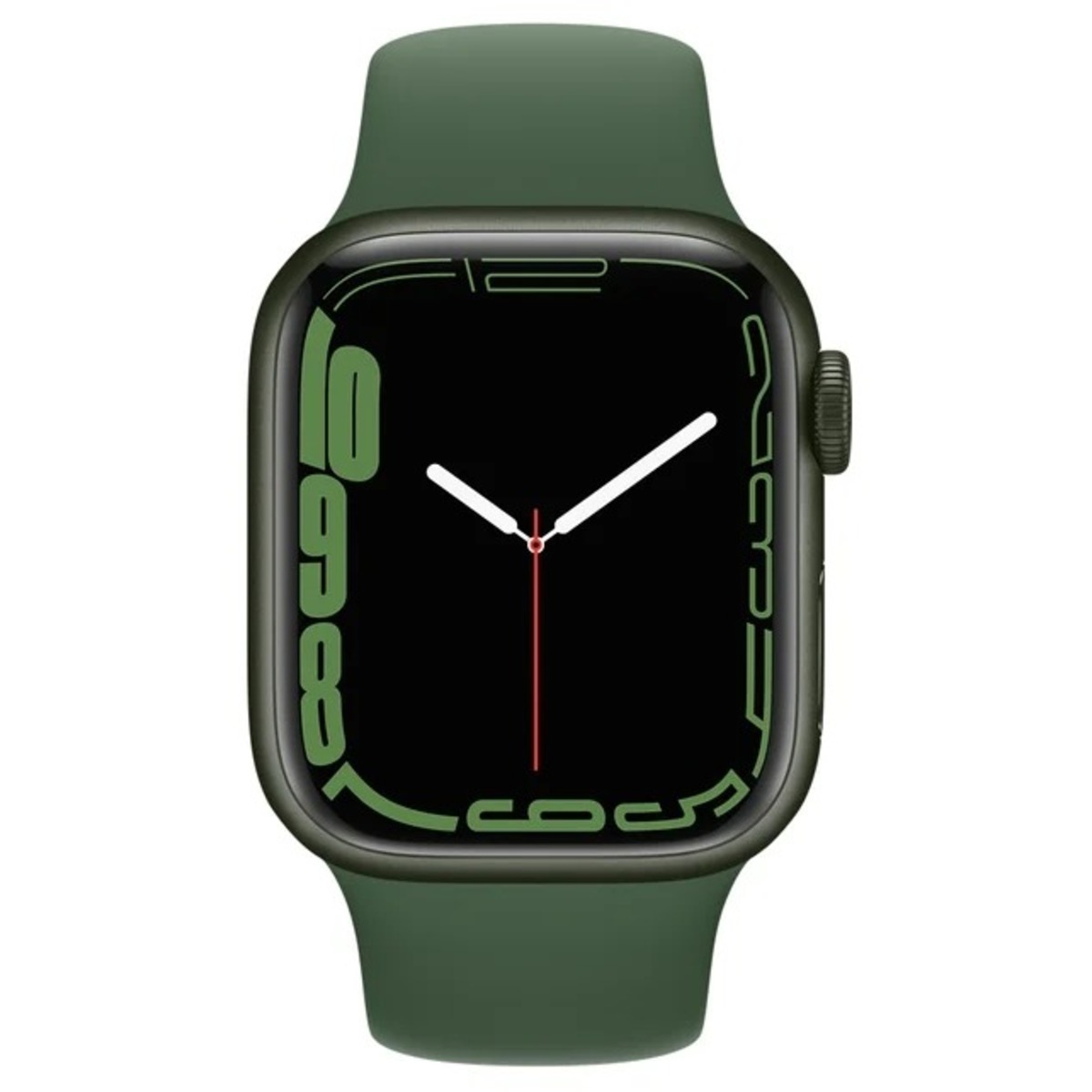 Умные часы Apple Watch Series 7 45mm Aluminum Case with Sport Band (Цвет: Green)