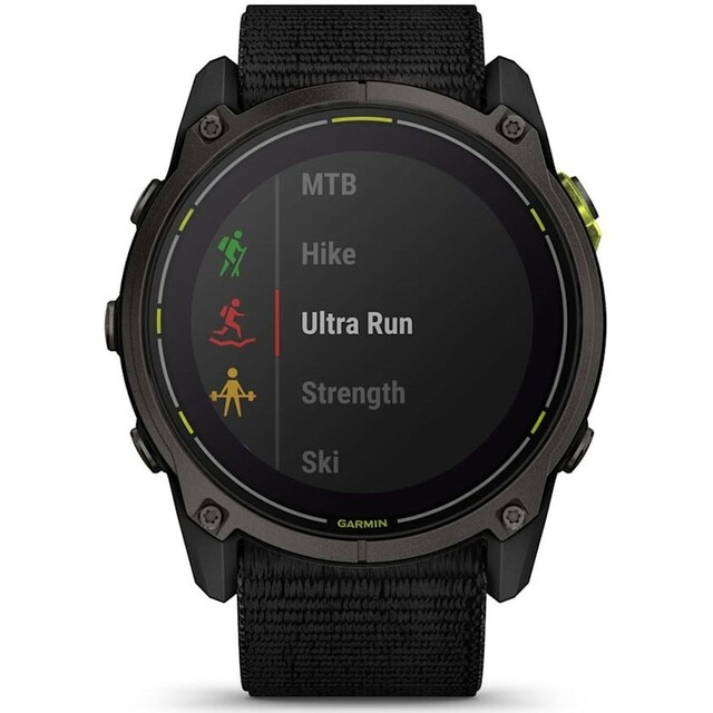 Умные часы Garmin Enduro 3 Sapphire Solar 51mm, черный