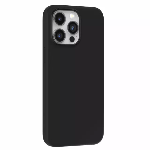 Чехол-накладка Devia Nature Series Silicone Case для iPhone 15 Pro Max, черный