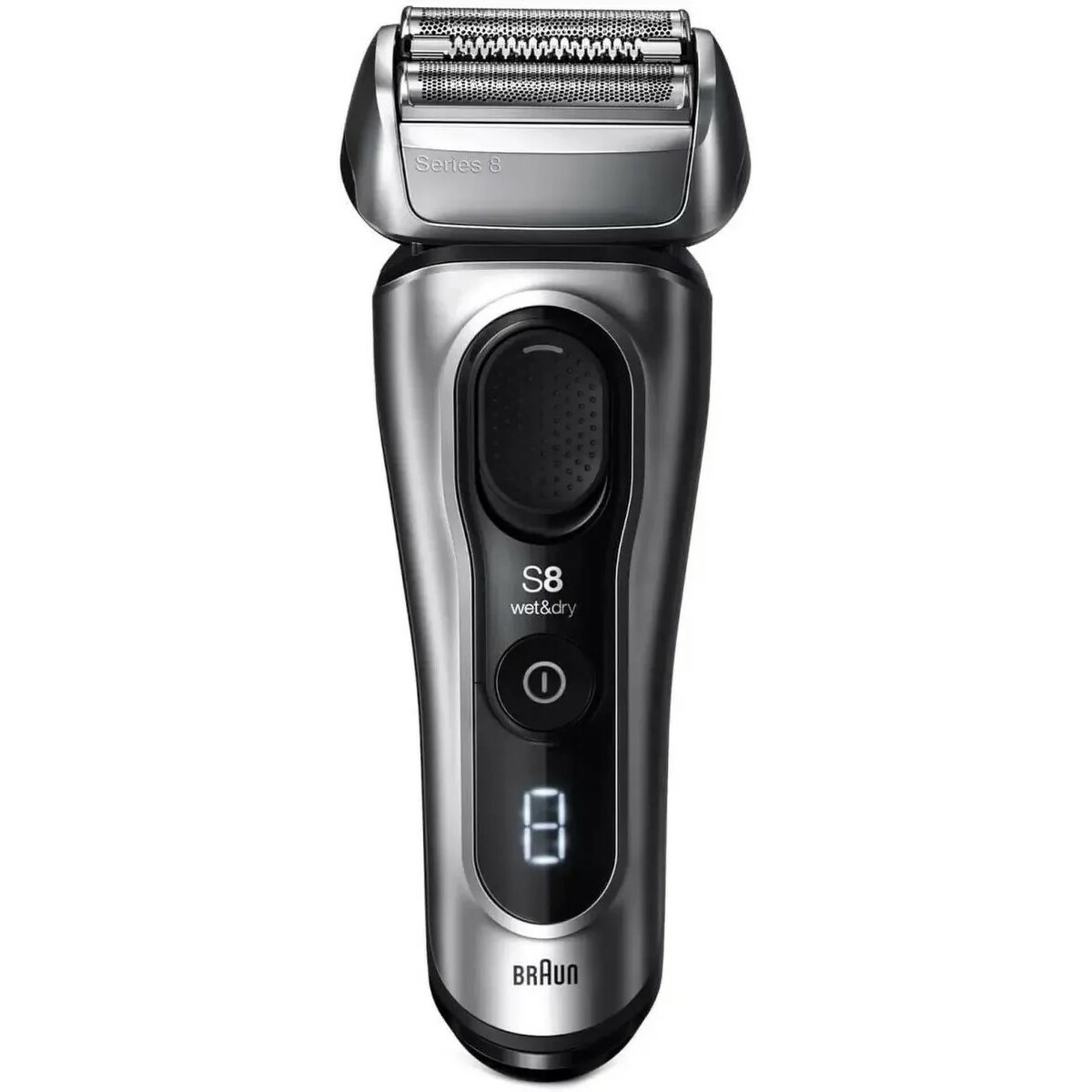 Бритва сетчатая Braun 8457 CC (Цвет: Silver)