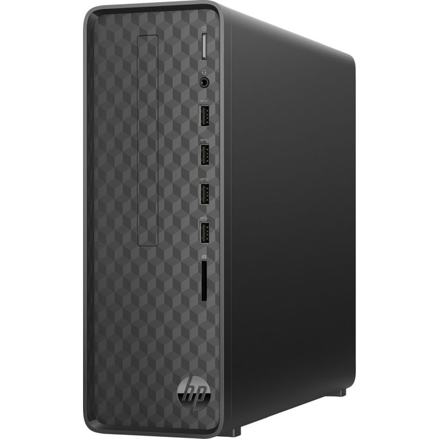 ПК HP Slimline S01-pF1024ur PG G6405 (4.1) / 4Gb / SSD256Gb / UHDG 610 / CR / Free DOS 3.0 / GbitEth / WiFi / BT / 180W / черный