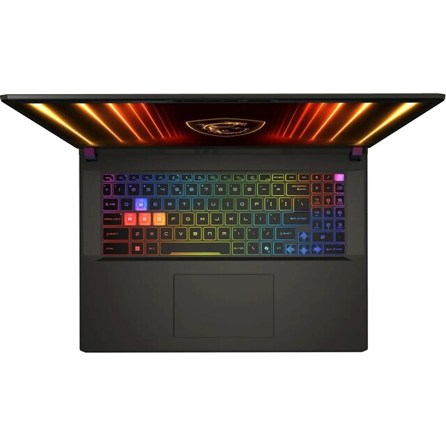 Ноутбук MSI Vector 17 HX AI A2XWHG-240XRU (Core Ultra 9 275HX 2.7Ghz/32Gb DDR5/SSD1Tb/NVIDIA GeForce RTX5070Ti 12Gb/17 /FreeDOS/gray space) (9S7-17S372-240)