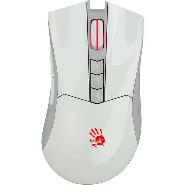 Мышь A4Tech Bloody R90 Plus, белый 