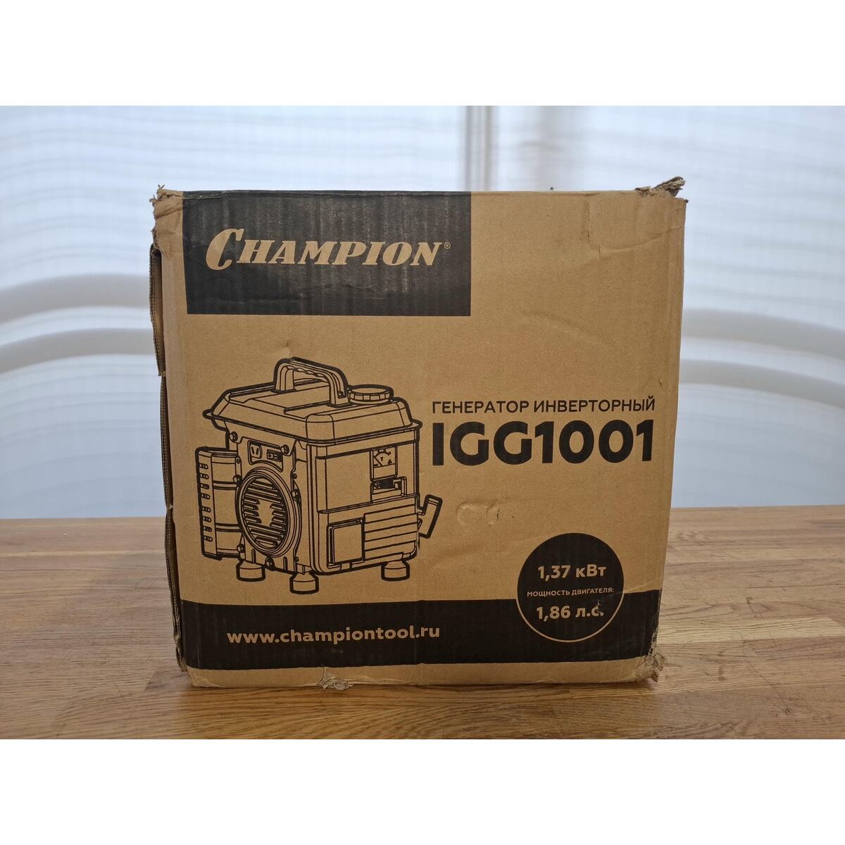 Генератор Champion IGG1001 (Цвет: Black / Yellow)