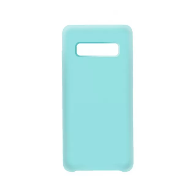 Чехол-накладка Devia Nature Series Silicon Case для смартфона Samsung Galaxy S10+ (Цвет: Green)