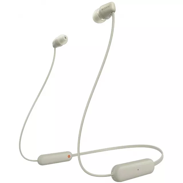 Наушники Sony WI-C100 (Цвет: Beige) Наушники Sony WI-C100 (Цвет: Beige)