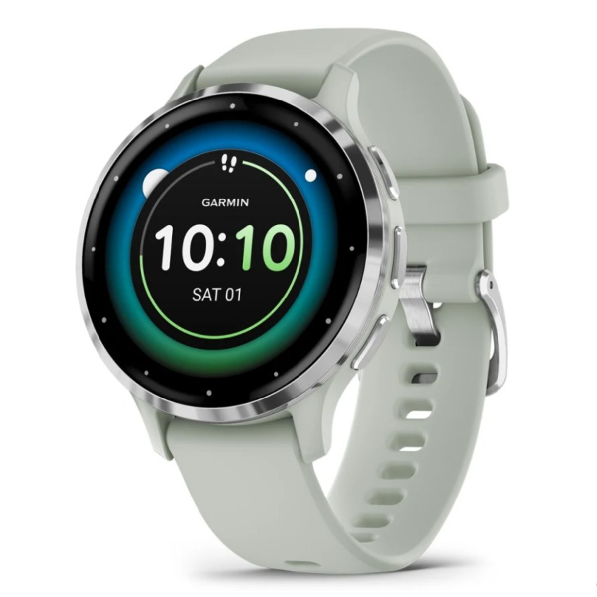 Умные часы Garmin Venu 3S (Цвет: Silver/Sage Gray)